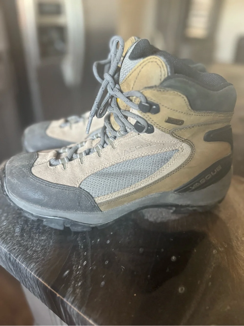 Vasque Brown and Gray Men's Hiking Boots